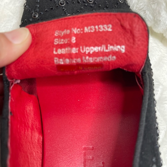 Moretti Black Label Men's Dress Shoes Red Bottom Size 8 Stud - Picture 5 of 16